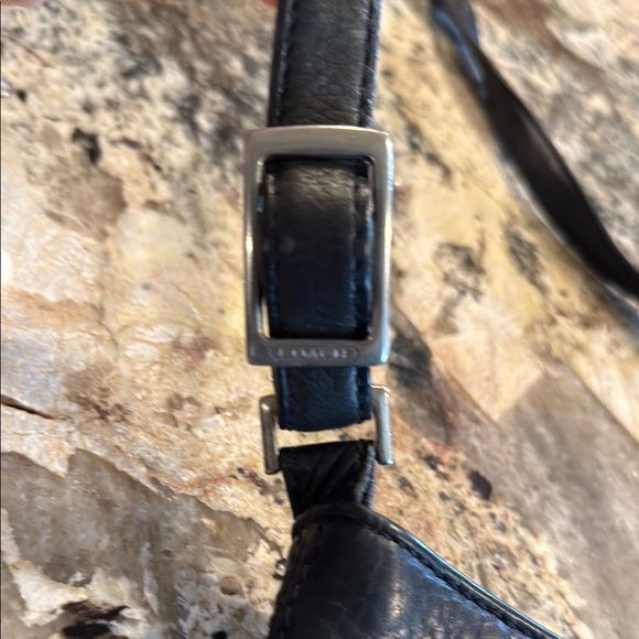 Coach Hudson Vintage Pebbled Leather Crossbody Bag - Picture 2 of 4